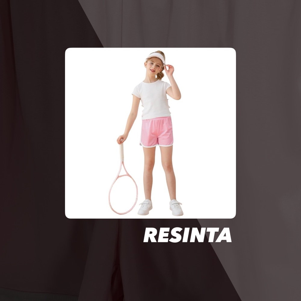 GUC Resinta Girls Light Pink Athletic Shorts